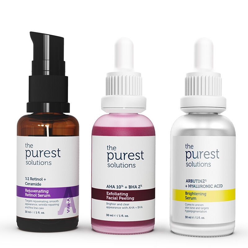 معرفی برند پیورست 4 the purest solutions yuksek etkili leke karsiti serum seti the purest solutions 160427 71 B