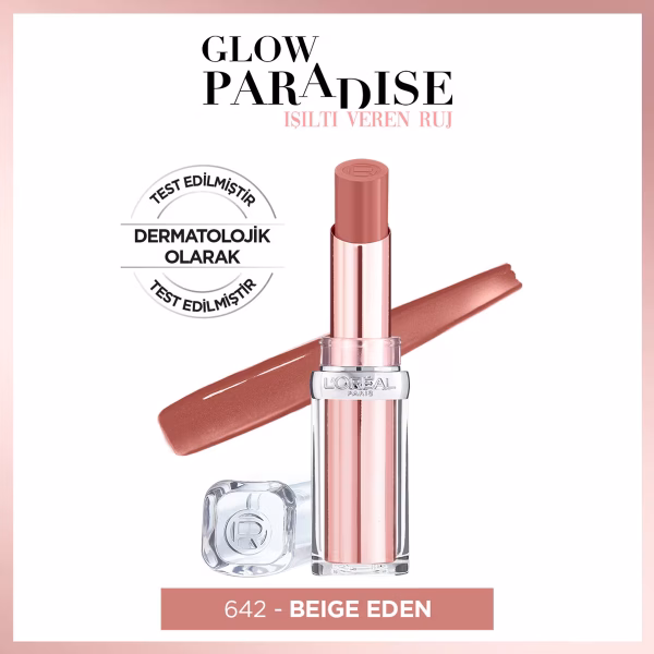 رژ لب لورال مدل Glow Paradise 642