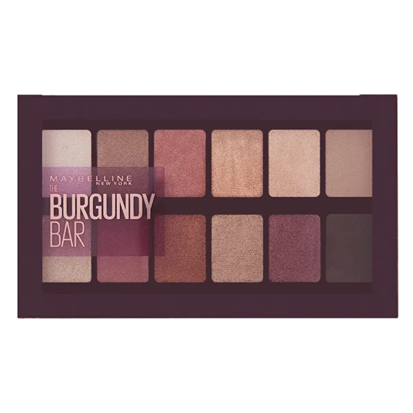 پالت سایه میبلین The Burgundy Bar